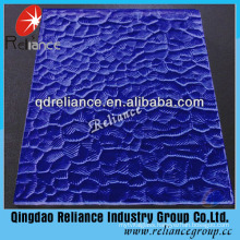 3-8mm Tinted Patterned Glass/Figured Glass